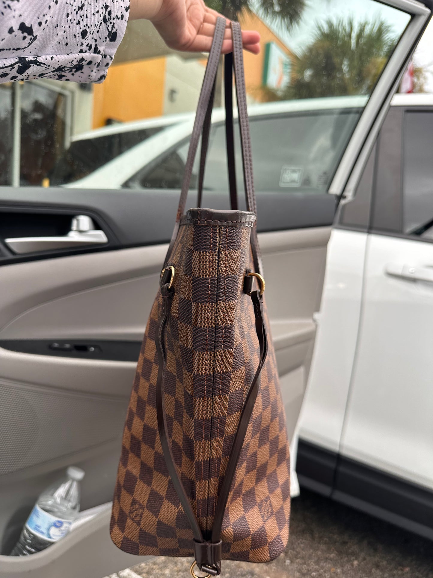 Louis Viutton Neverfull MM Damier Ebene