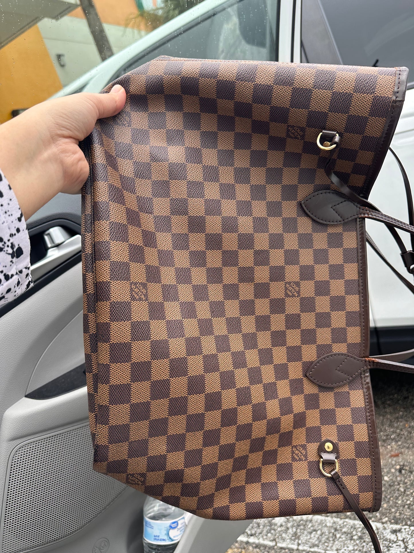 Louis Viutton Neverfull MM Damier Ebene