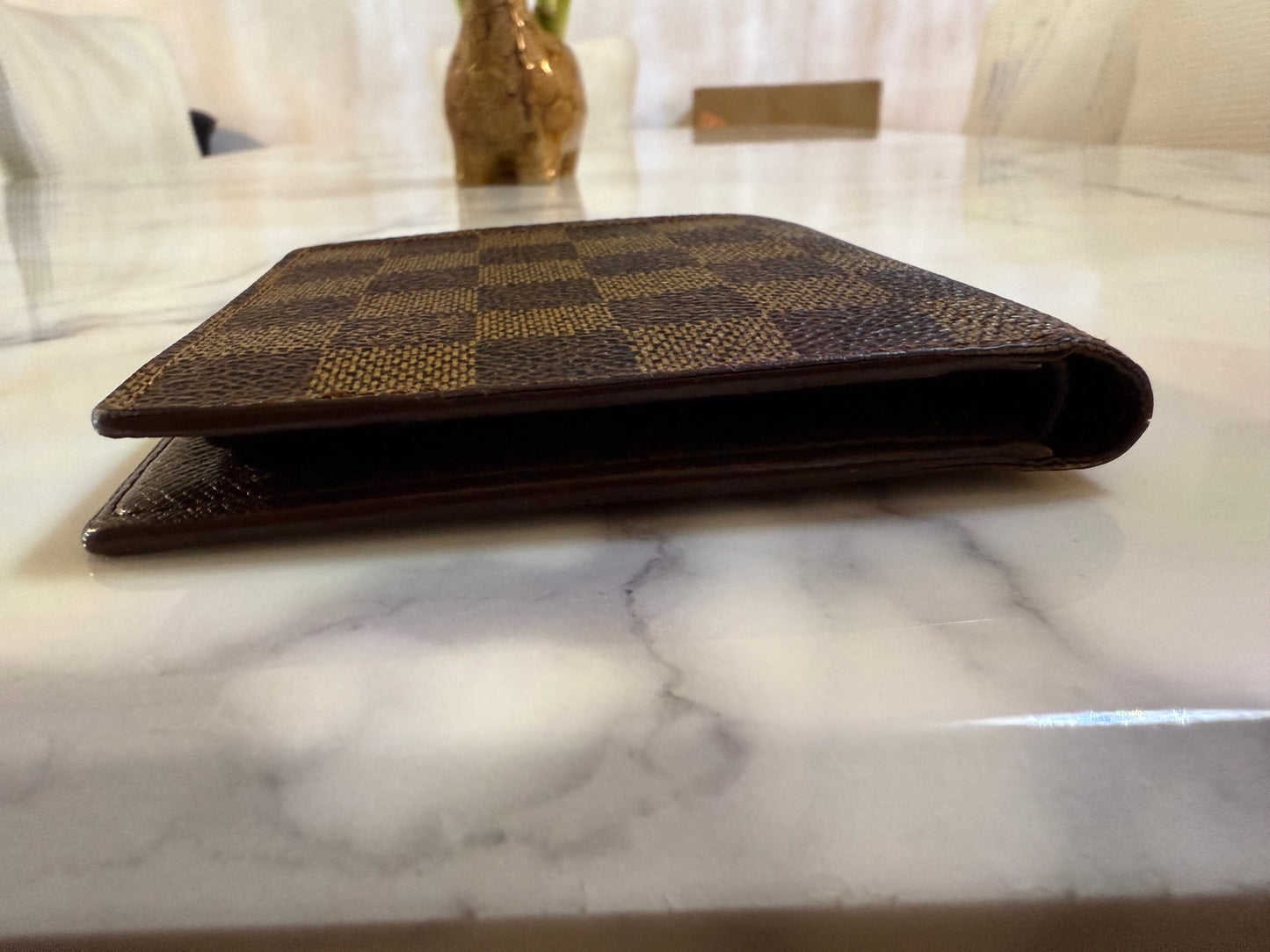 Louis Viutton Men Wallet Damier ebene