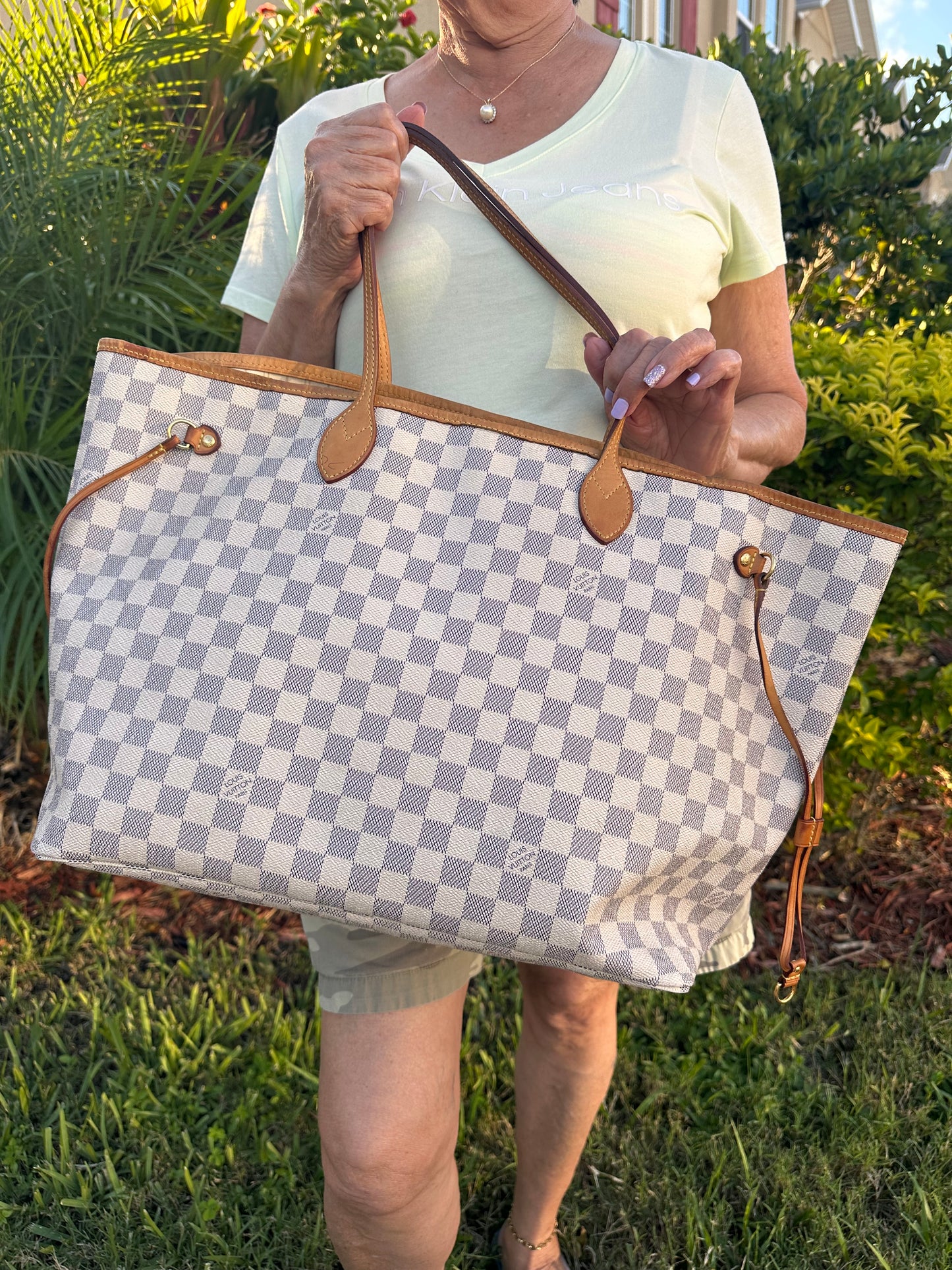 Neverfull GM Damier Azur