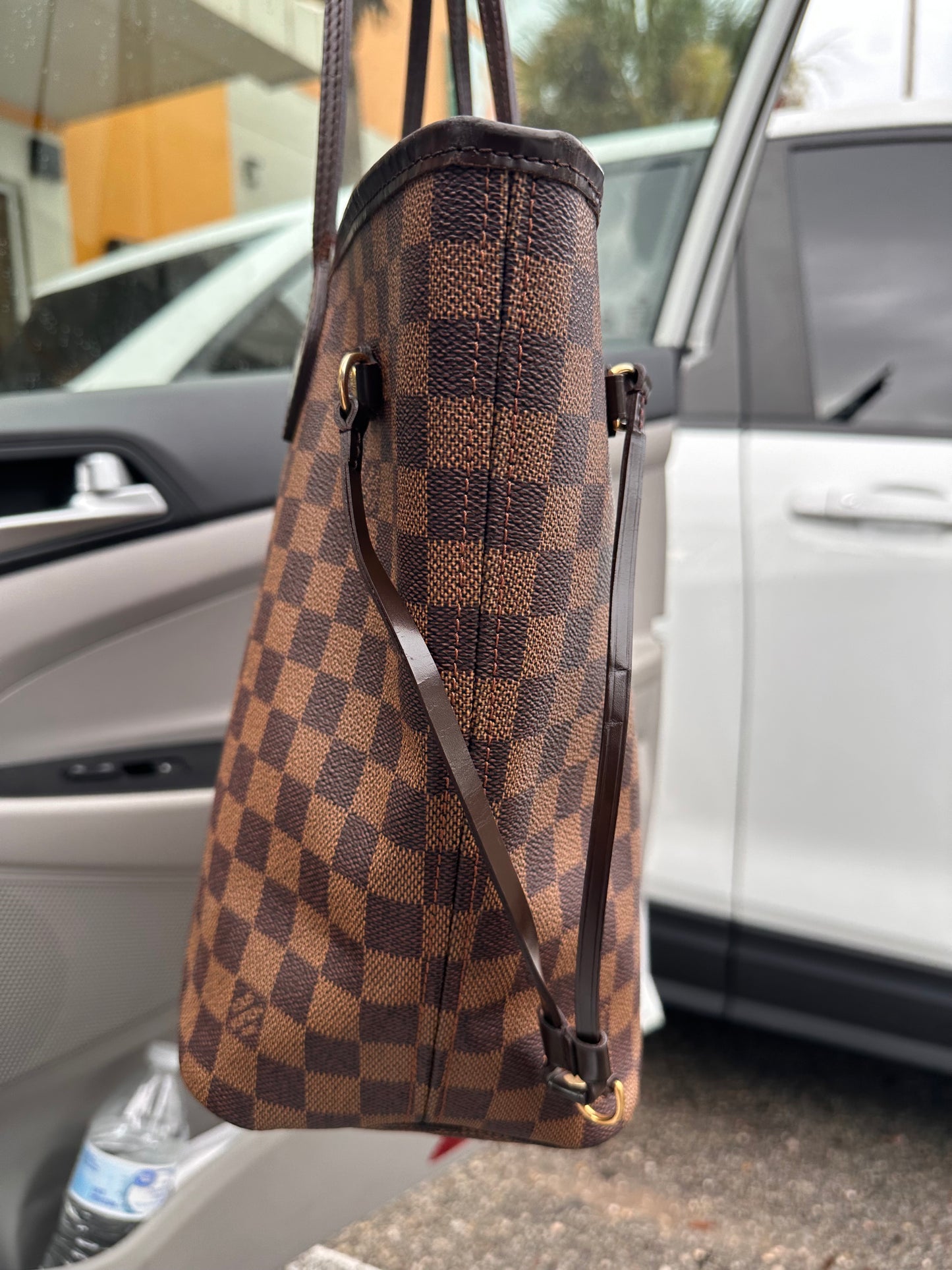 Louis Viutton Neverfull MM Damier Ebene