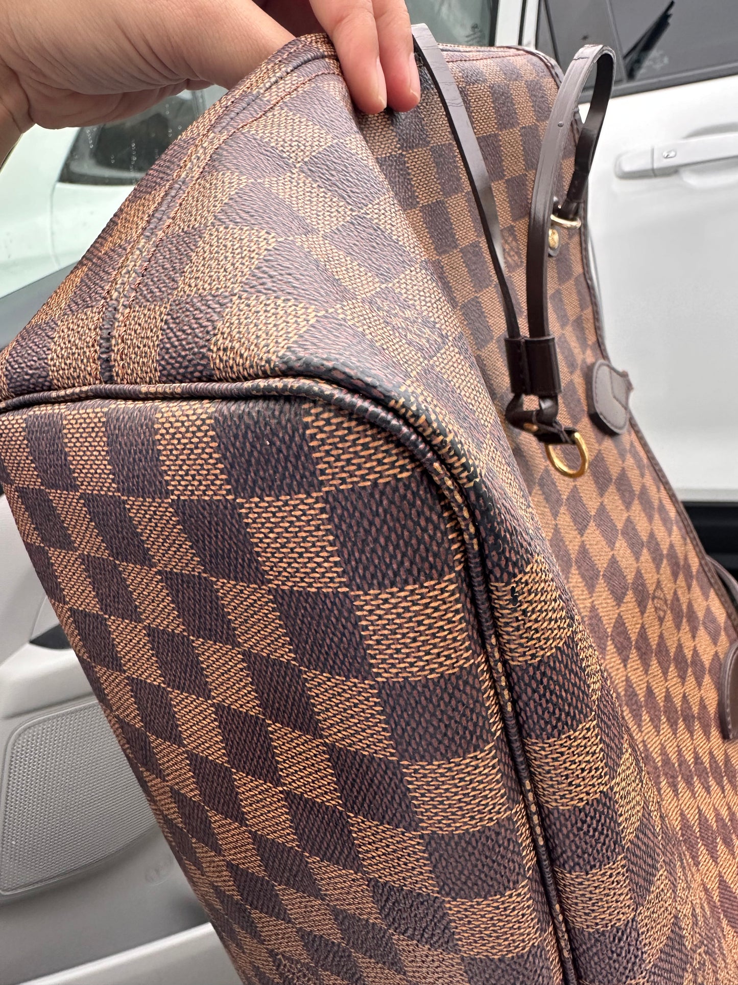 Louis Viutton Neverfull MM Damier Ebene