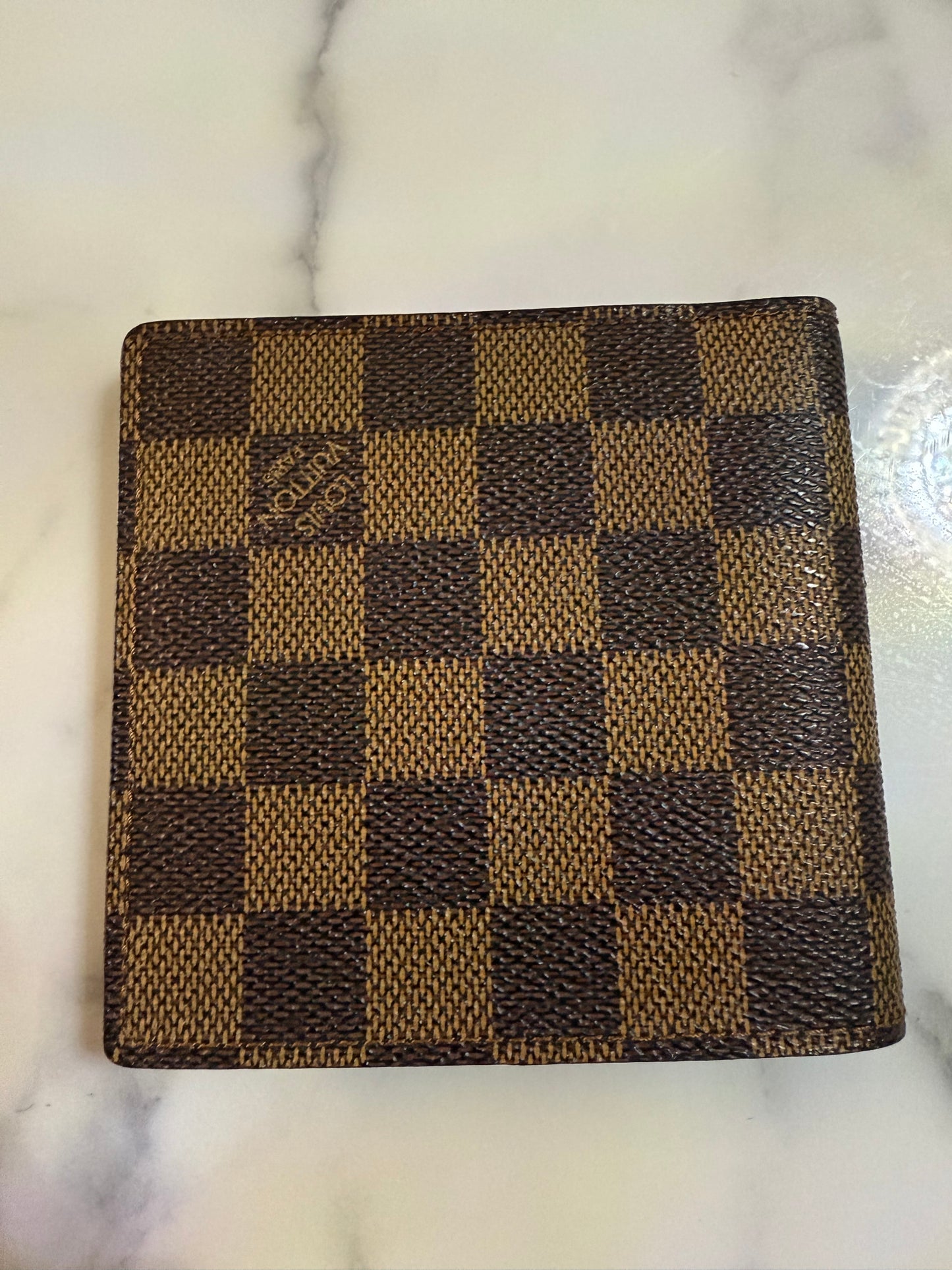 Louis Viutton Men Wallet Damier ebene