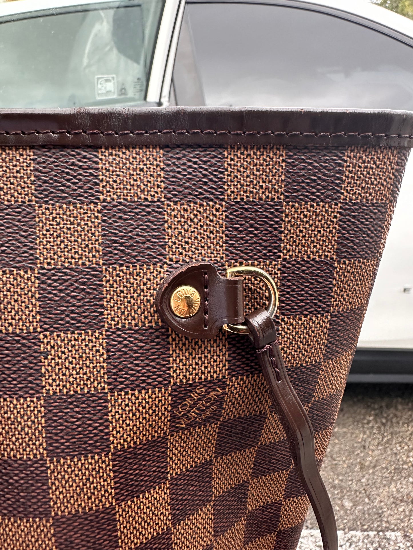 Louis Viutton Neverfull MM Damier Ebene