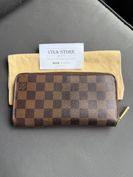 Zippy wallet Damier