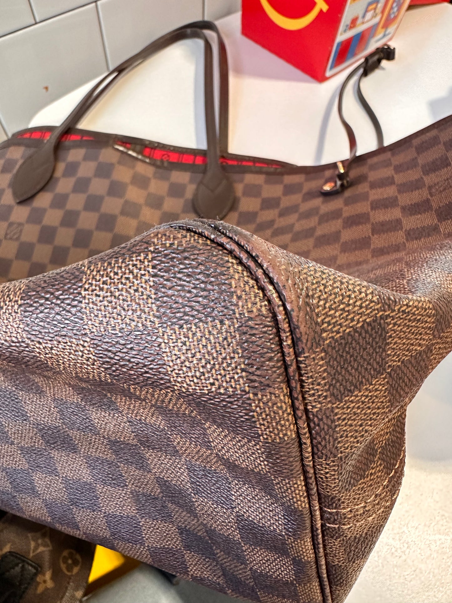 Louis Viutton Neverfull GM Damier Ebene