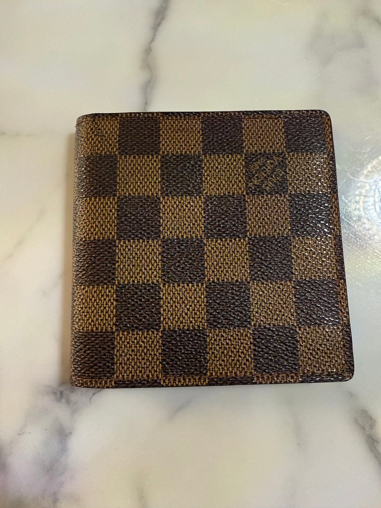 Louis Viutton Men Wallet Damier ebene