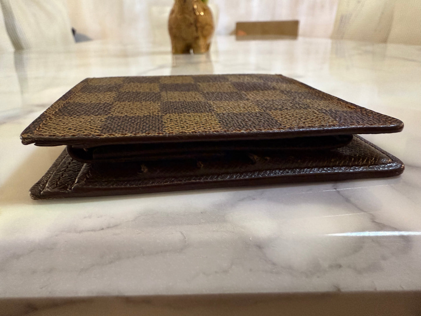 Louis Viutton Men Wallet Damier ebene