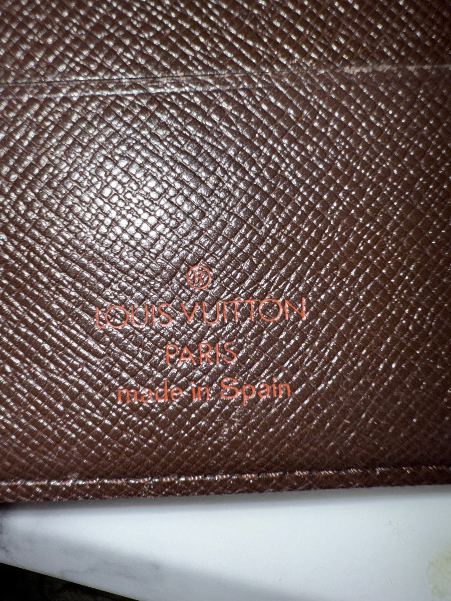 Louis Viutton Men Wallet Damier ebene