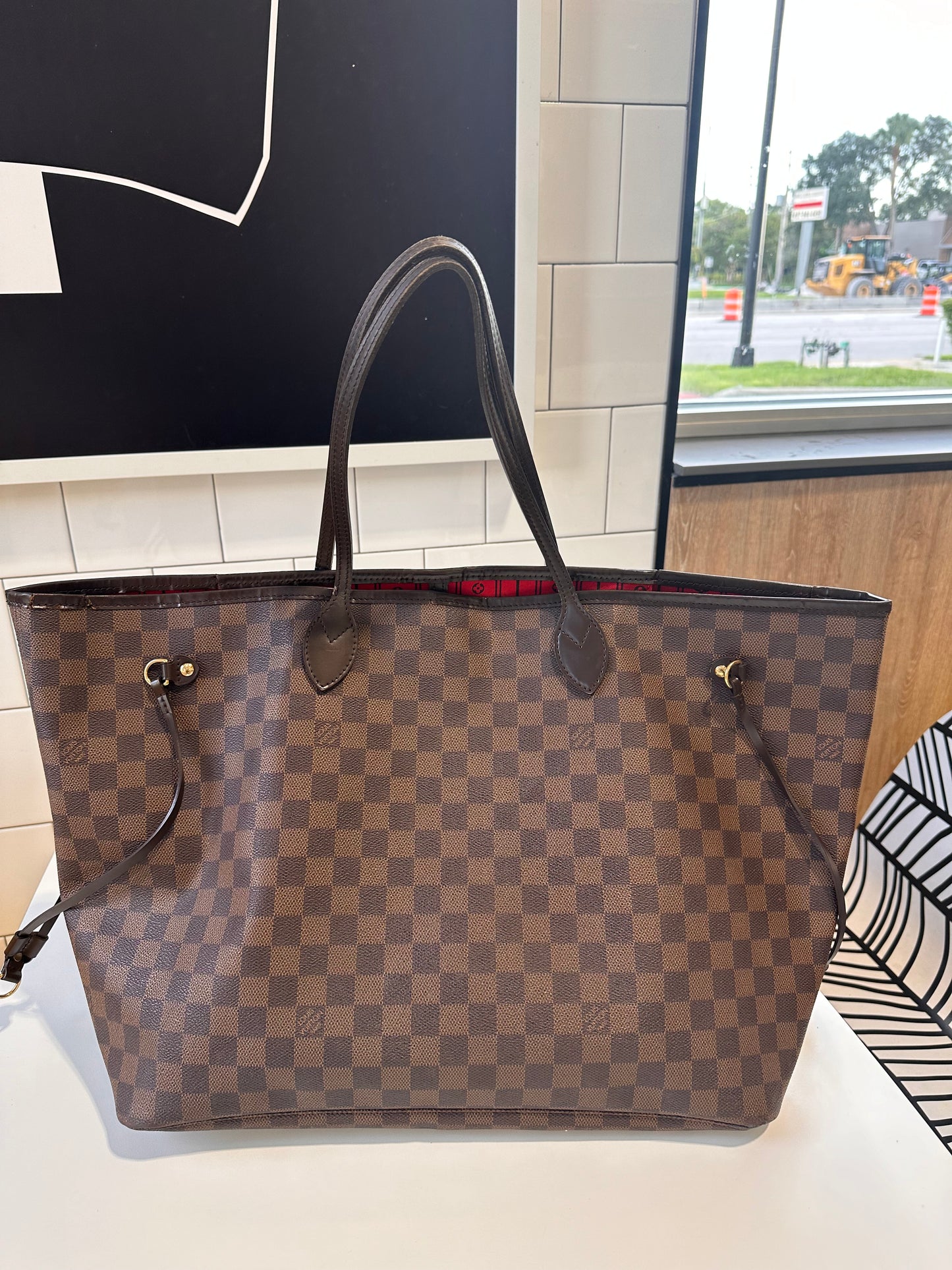 Louis Viutton Neverfull GM Damier Ebene